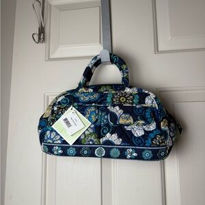 NWT Vera Bradley Mod Floral Blue Lola Shoulder Bag